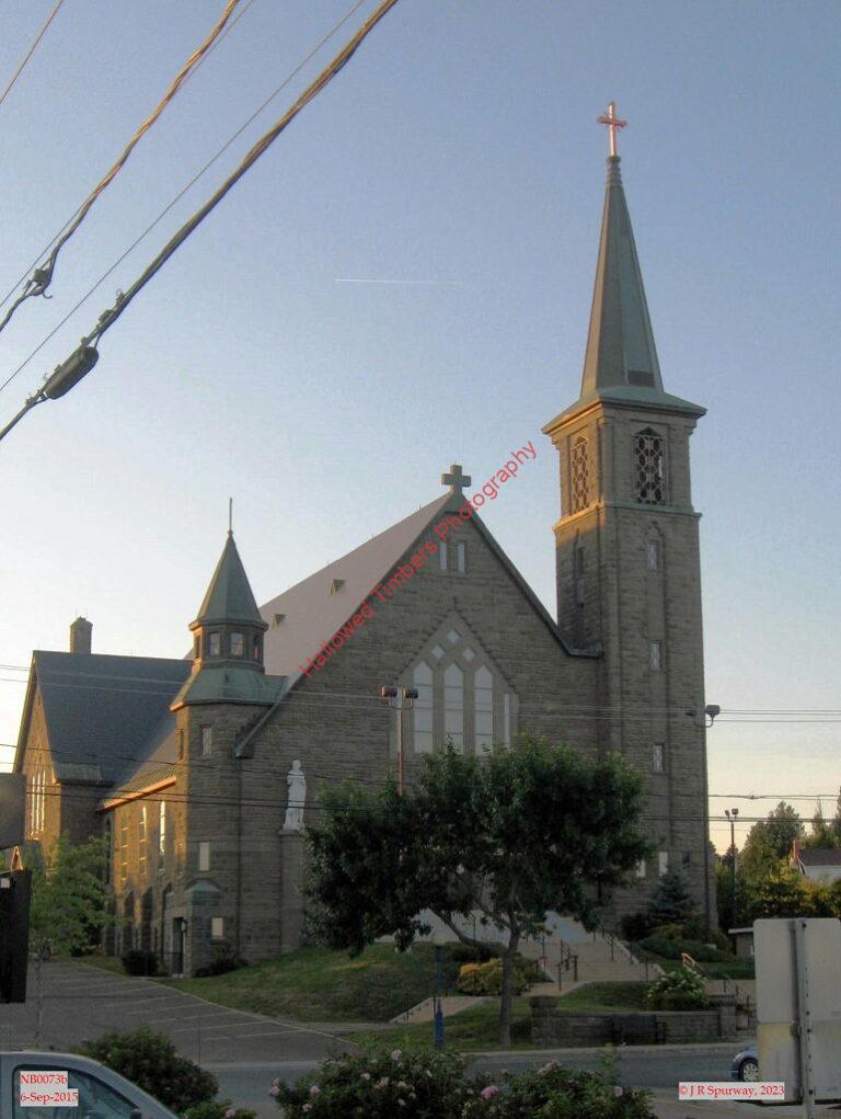 NB0073b eglise catholique Saint Jean-Baptiste (Catholic), Bouctouche NB