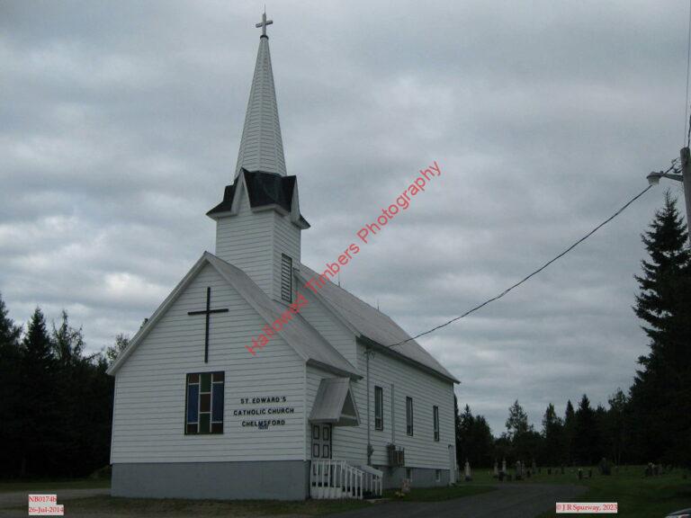 NB0174b Saint Edward Catholic Church, Chelmsford NB NB0174b Saint Edward Catholic Church, Chelmsford NB