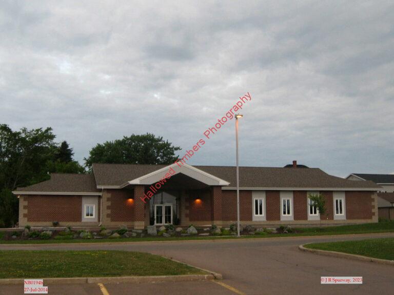 NB0194b Kingdom Hall of Jehovah Witness Riverview Congregation, Moncton NB
