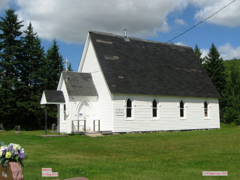 NB0225 All Saints Anglican Church, Churchs Corner NB, taken 11-Aug-2014 © 2022 JR Spurway NB0225 All Saints Anglican Church, Churchs Corner NB, taken 11-Aug-2014 © 2022 JR Spurway