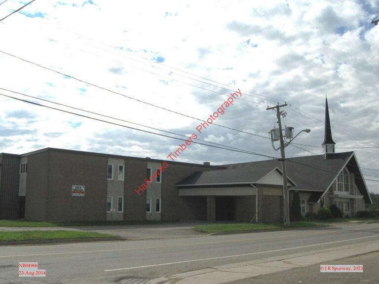 NB0496b Hartland United Baptist Church, Hartland NB