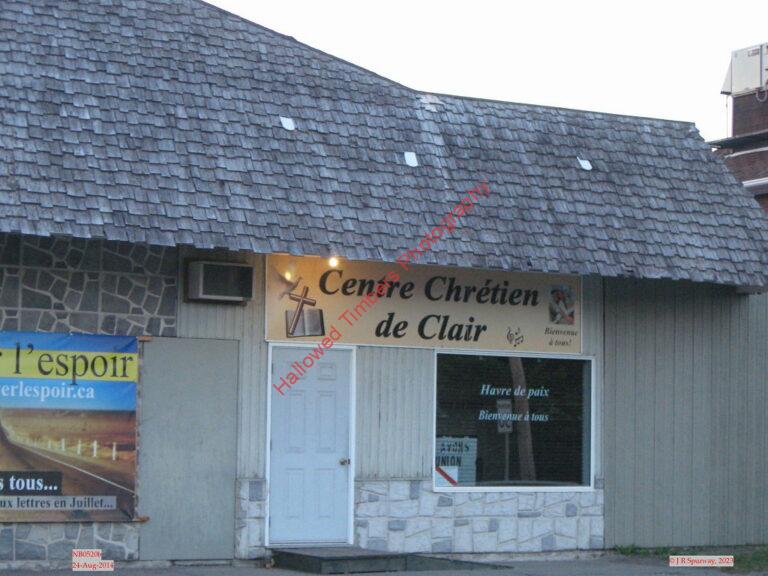 NB0520b Centre Chretien de Clair (Pentecostal), Clair NB