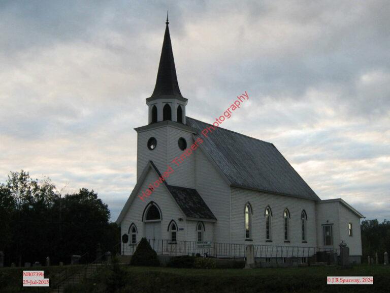 NB0739b Boiestown United Church, Boiestown NB NB0739b Boiestown United Church, Boiestown NB