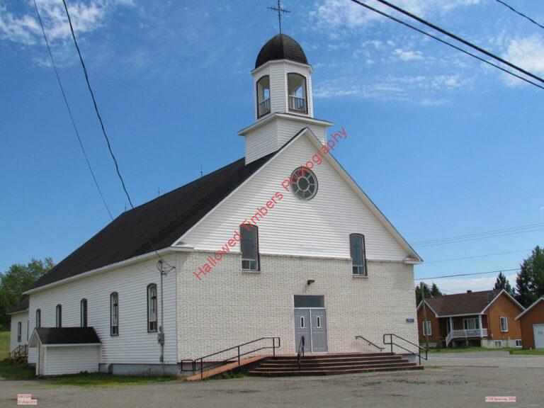 NB0747b eglise catholique Saint Jean Baptiste (Catholic), Saint Jean Baptiste de Restigouche NB