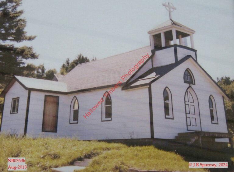 NB0763b Photo of former Saint George Anglican Church prior to conversion into home, Flatlands NB NB0763b Photo of former Saint George Anglican Church prior to conversion into home, Flatlands NB