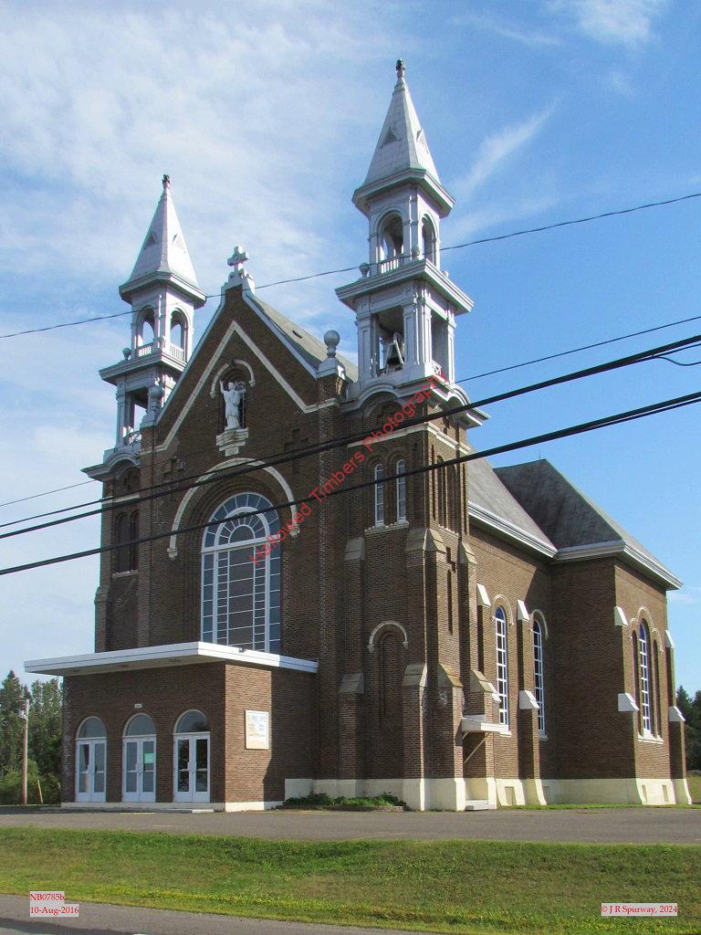 NB0785b eglise catholique Saint Francois Xavier (Catholic), Charlo NB NB0785b eglise catholique Saint Francois Xavier (Catholic), Charlo NB