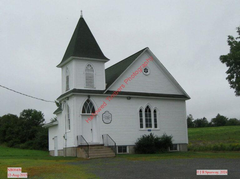 NB0840b Scotch Settlement United Baptist church & Scotch Settlement United Church Scotch Settlement (United-church), Scotch Settlement NB