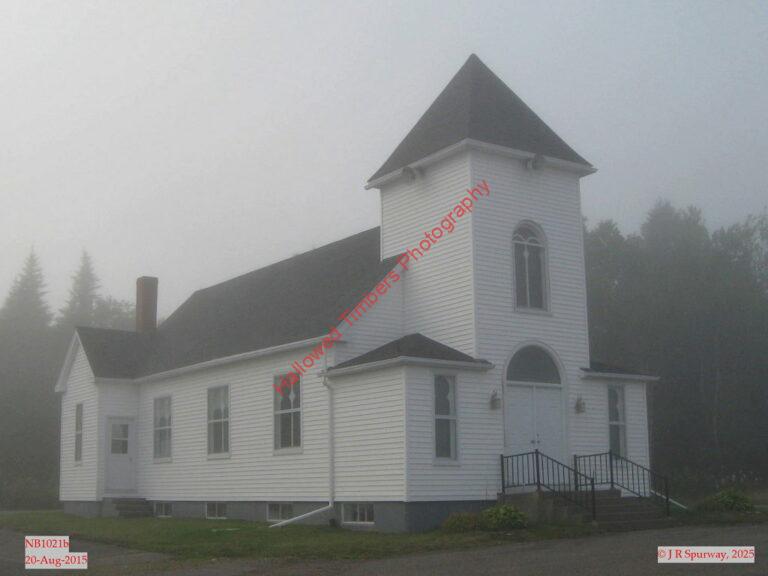 NB1021b Foggy Pocologan United Baptist Church, Pocologan NB NB1021b Foggy Pocologan United Baptist Church, Pocologan NB