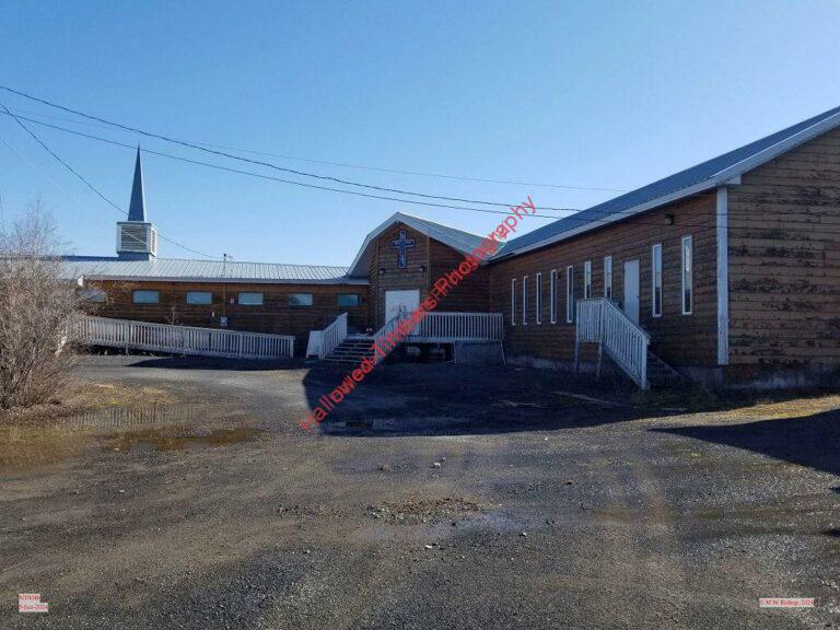 Anglican Church of the Ascension, Inuvik NT, taken 5-Jun-2024, ref: NT004b ©2024 M W Bishop