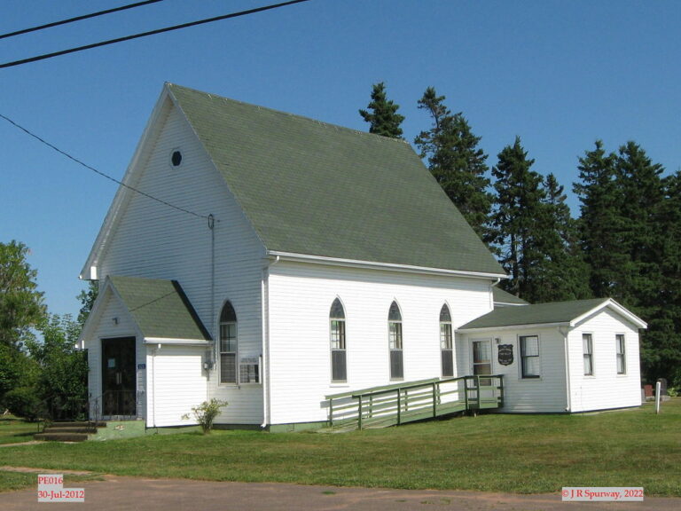 PE016 Tyne Valley United Church, Tyne Valley PE, taken 30-Jul-2012 © 2022 JR Spurway