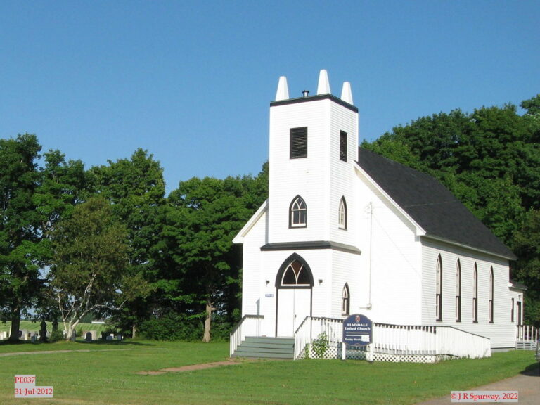 PE037 Elmsdale United Church, Elmsdale PE, taken 31-Jul-2012 © 2022 JR Spurway