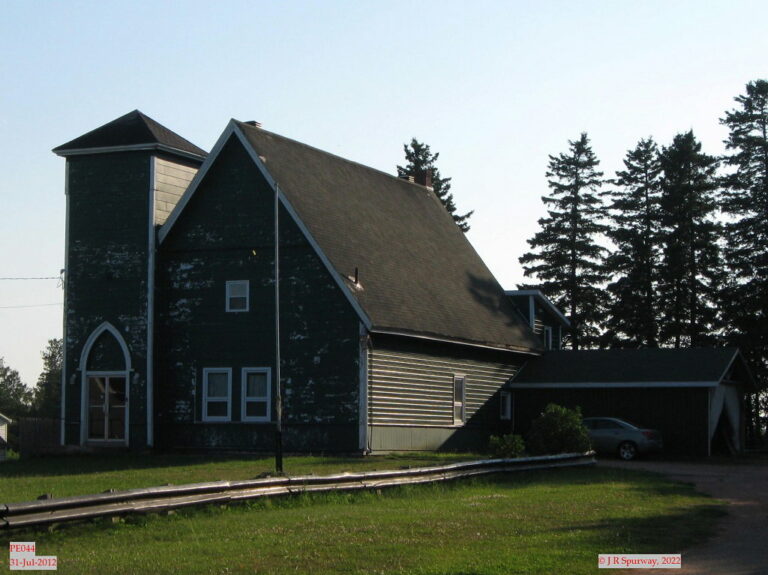 PE044 Former Tignish United Church, Tignish PE, taken 31-Jul-2012 © 2022 JR Spurway