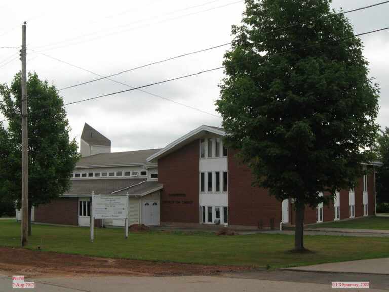 PE058 Sherwood Church of Christ, Charlottetown PE, taken 02-Aug-2012 © 2022 JR Spurway