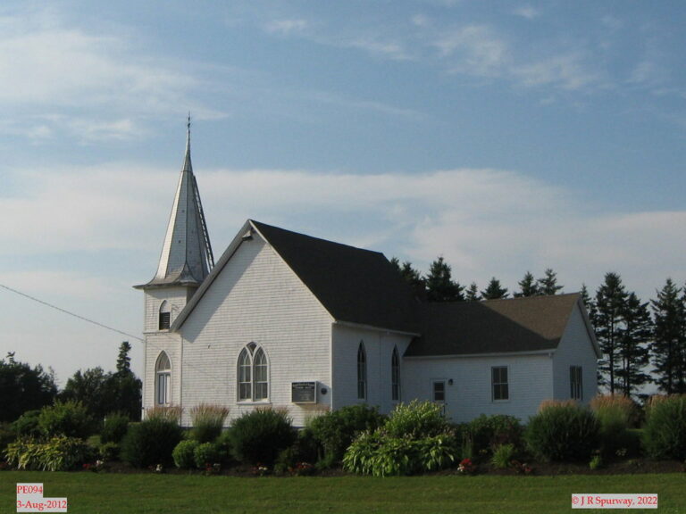 PE094 Pleasant Valley Memorial Church (United-church), Pleasant Valley PE, taken 03-Aug-2012 © 2022 JR Spurway
