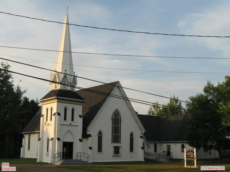 PE099 Bedeque United Church, Bedeque PE, taken 03-Aug-2012 © 2022 JR Spurway