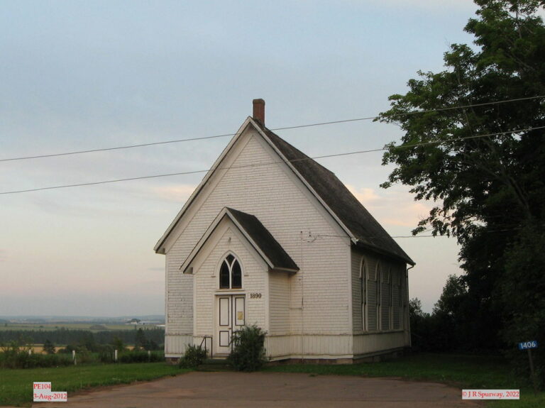 PE104 Former Freetown Presbyterian Church, Freetown PE, taken 03-Aug-2012 © 2022 JR Spurway