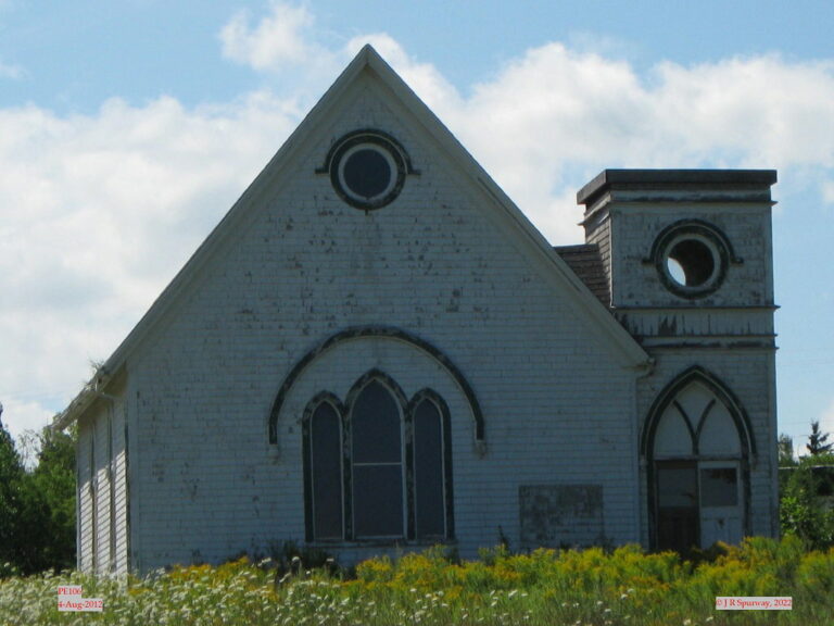 PE106 Former Wheatley River United Church, Wheatley River PE, taken 04-Aug-2012 © 2022 JR Spurway