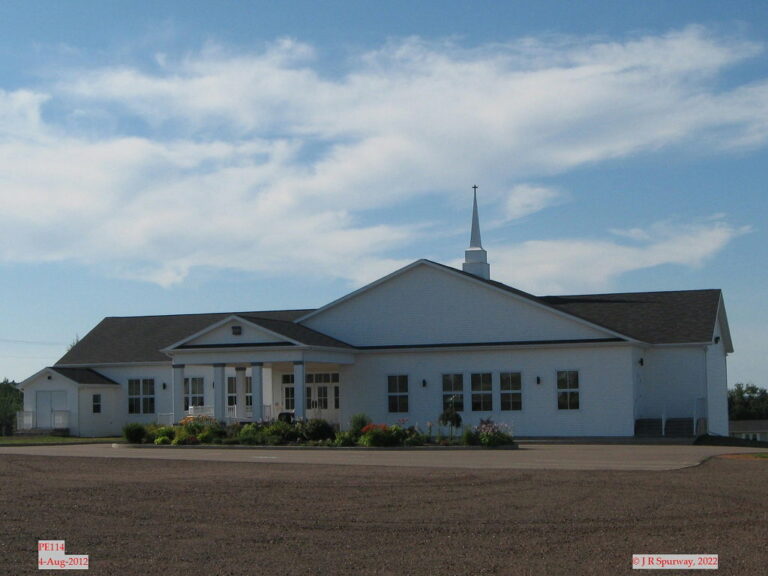 PE114 Cornerstone Baptist Church, Cornwall PE, taken 04-Aug-2012 © 2022 JR Spurway