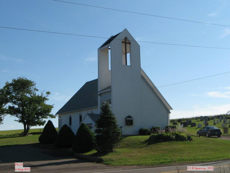 PE115 Site of former Kingston United Church, Kingston PE, taken 04-Aug-2012 © 2022 JR Spurway