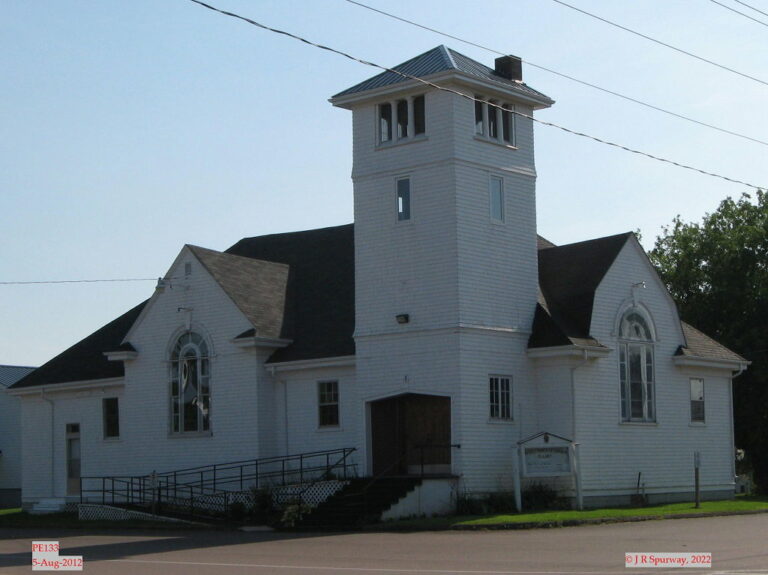 PE133 O'Leary United Church, O'Leary PE, taken 05-Aug-2012 © 2022 JR Spurway