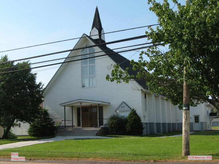 PE134 O'Leary Baptist Church, O'Leary PE, taken 05-Aug-2012 © 2022 JR Spurway