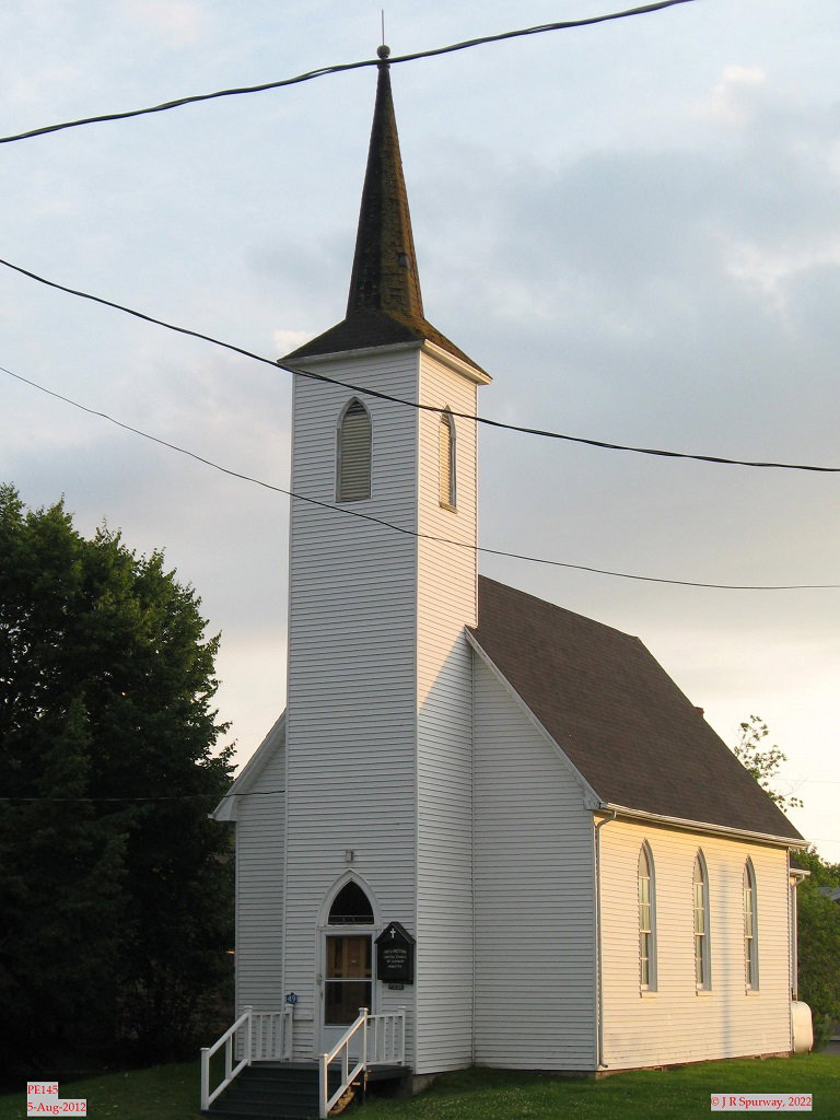 PE145 Wellington United Church, Wellington PE, taken 05-Aug-2012 © 2022 JR Spurway