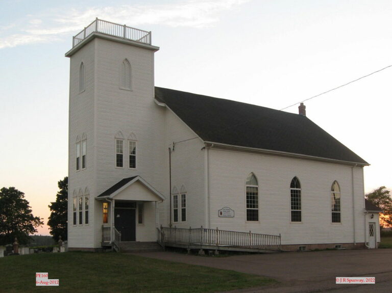 PE160 Site of former New Dominion United Church, New Dominion PE, taken 06-Aug-2012 © 2022 JR Spurway