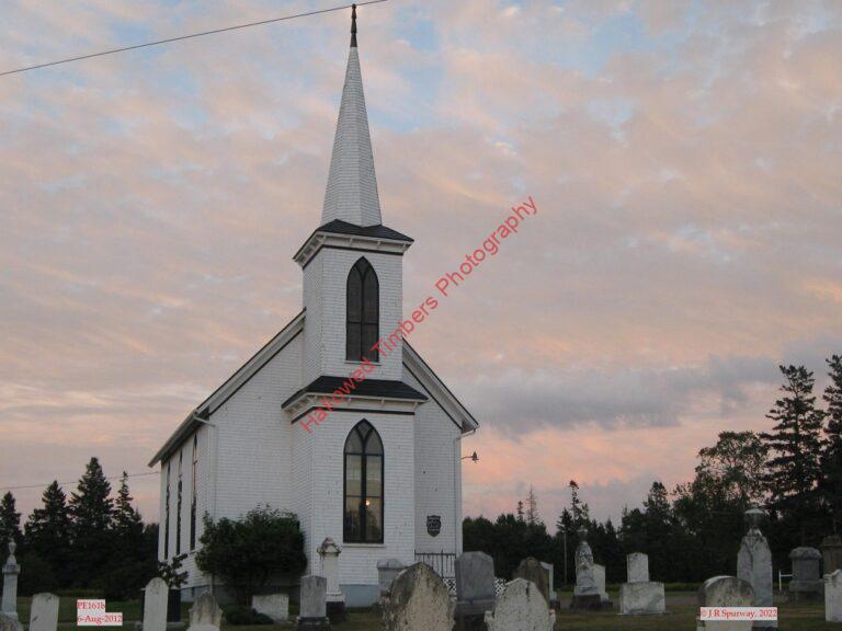 PE161b Canoe Cove Presbyterian Church, New Dominion PE, taken 06-Aug-2012 © 2022 JR Spurway