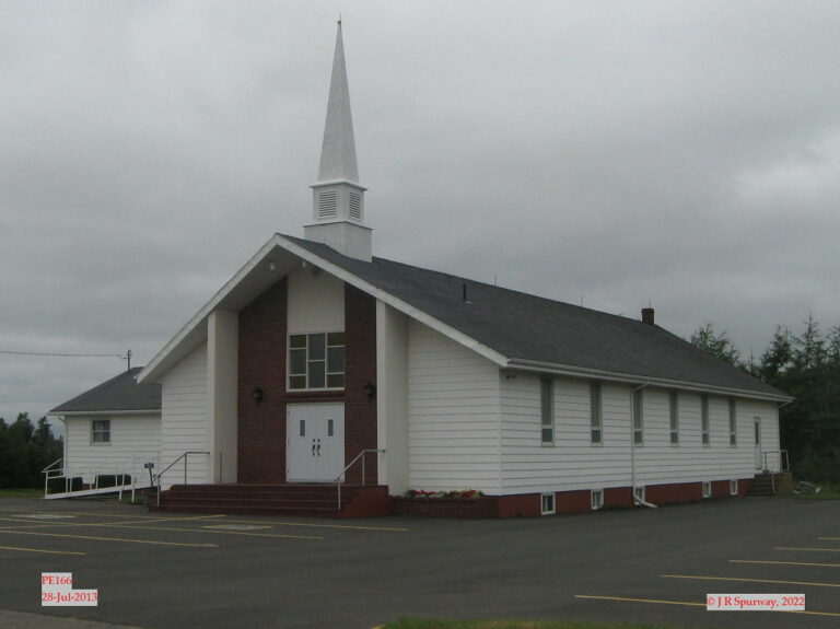 PE166 Church of Christ, Murray Harbour PE, taken 28-Jul-2013 © 2022 JR Spurway