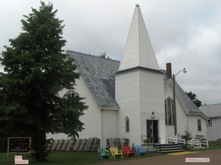PE168 Former Murray Harbour United Church, Murray Harbour S PE, taken 28-Jul-2013 © 2022 JR Spurway