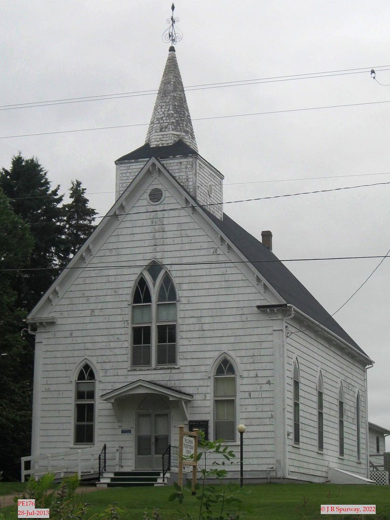 PE176 Wellspring Presbyterian Church, Peters Road PE, taken 28-Jul-2013 © 2022 JR Spurway