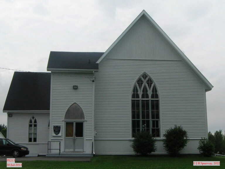 PE212 St Andrew Presbyterian Church, Cardigan PE, taken 30-Jul-2013 © 2022 JR Spurway