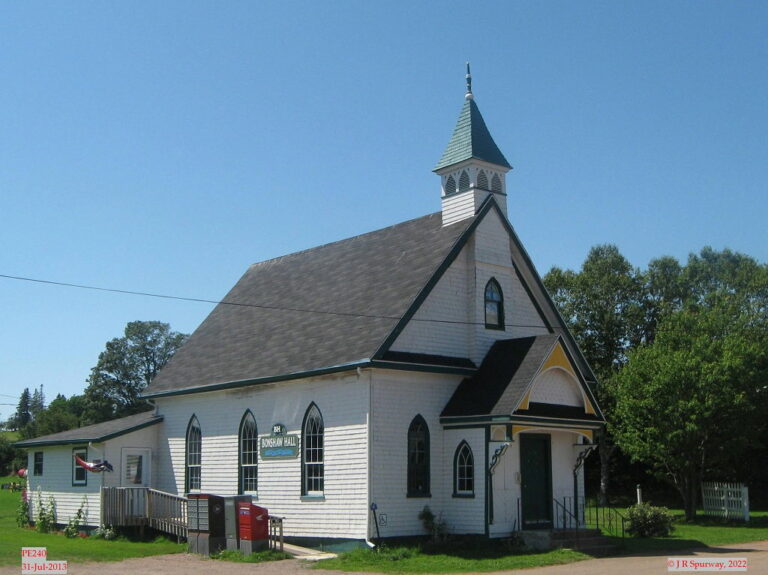 PE240 Former Bonshaw United Church, Bonshaw PE, taken 31-Jul-2013 © 2022 JR Spurway
