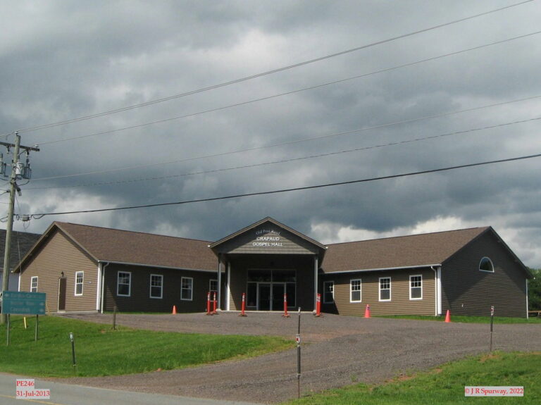 PE246 Crapaud Gospel Hall, Tryon PE, taken 31-Jul-2013 © 2022 JR Spurway PE246 Crapaud Gospel Hall, Tryon PE, taken 31-Jul-2013 © 2022 JR Spurway
