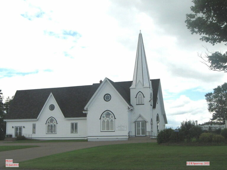 PE249 North Tryon Presbyterian Church, North Tryon PE, taken 31-Jul-2013 © 2022 JR Spurway