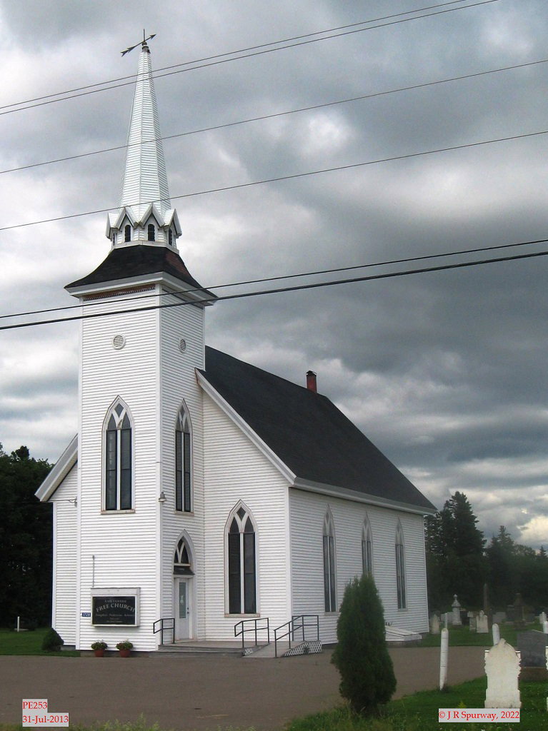 PE253 Free Church of Scotland, Cape Traverse PE, taken 31-Jul-2013 © 2022 JR Spurway