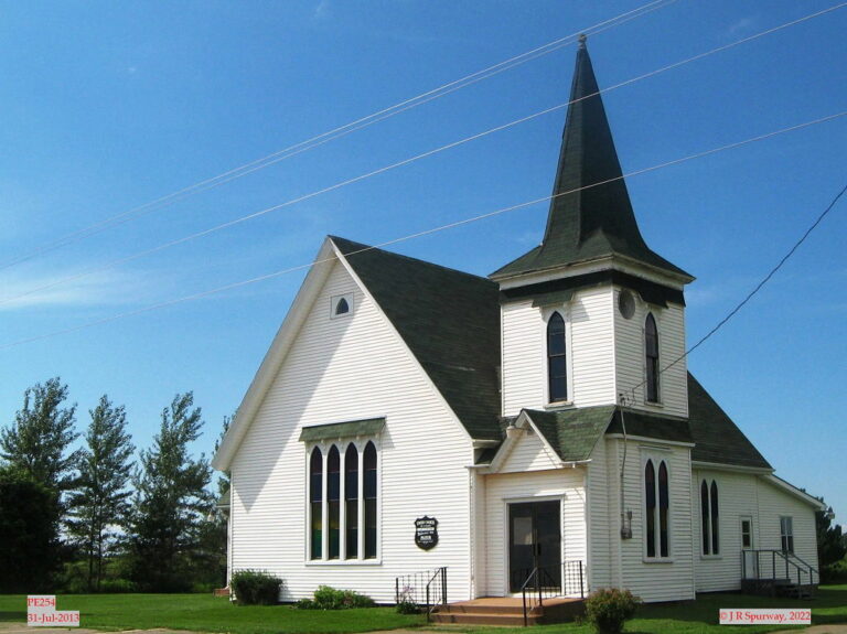 PE254 Former Cape Traverse United Church, Cape Traverse PE, taken 31-Jul-2013 © 2022 JR Spurway