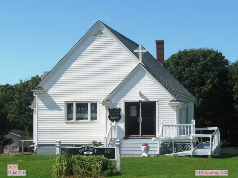PE255 Borden Carleton United Church, Borden Carleton PE, taken 31-Jul-2013 © 2022 JR Spurway