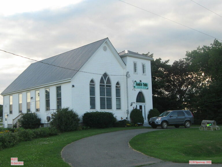 PE277 Former New London United Church, New London PE, taken 31-Jul-2013 © 2022 JR Spurway