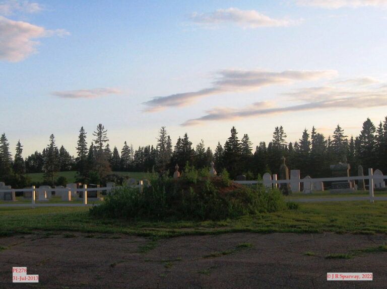 PE278 Site of ormer Westmoreland Baptist Church, Westmoreland PE, taken 31-Jul-2013 © 2022 JR Spurway