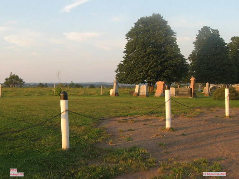 PE295 Site of former Hampshire United Church, Hampshire PE, taken 01-Aug-2013 © 2022 JR Spurway