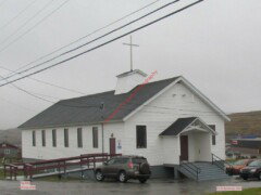 Saint Paul Anglican Church, Grand Bay East NL, ref: NL0005 NL0005 Saint Paul Anglican Church, Grand Bay East NL