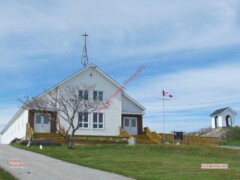 Saint John the Evangelist Anglican Church, Burgeo NL, ref: NL0023 NL0023 Saint John the Evangelist Anglican Church, Burgeo NL