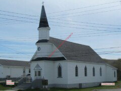 Faith United Church, Burgeo NL, ref: NL0024 NL0024 Faith United Church, Burgeo NL