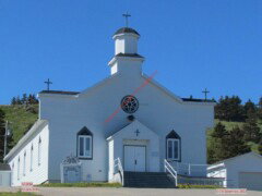 Our Lady of the Cape Catholic Church, Cape Saint George NL, ref: NL0046 NL0046 Our Lady of the Cape Catholic Church, Cape Saint George NL